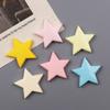 Estrella puntiaguda de cinco puntas accesorios parche de estrella diy pegamento crema funda de teléfono móvil accesorios cuerda para el cabello accesorios hechos a mano accesorios pinza para el cabello