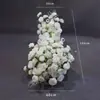 Arreglos florales para fiestas de cumpleaños, flores de mesa tipo cascada, guirnaldas de flores colgantes, exhibiciones decorativas para ventanas, arreglos florales colgantes, flores para decoración de bodas y compromisos