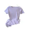 Blusas Pulôver Emagrecedoras Versáteis e Chiques Estilo Coreano para Mulheres 2025 Primavera e Verão Novo Design Suéteres de Tricô Chiques