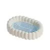 Porta-Sabonete Luxuoso e Estiloso para Banheiro de Casa, Rack Drenante Grande de Camada Dupla para Sabão em Barra e Sabão para Lavanderia