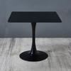 Mesa de Espera para Salón de Uñas, Mesa Auxiliar Tulipán para Balcón, Mesa Redonda Pequeña, Mesa de Comedor, Mesa de Café, Mesa Redonda para Apartamento Pequeño para Uso Doméstico