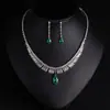 Collar Gargantilla Súper Brillante de Zirconia de Lujo Ligero con Forma de Gota de Agua, Estilo Europeo y Americano, Único y Elegante Collar para Clavícula para Suéteres de Mujer, Venta al por Mayor