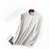 Camisa Térmica Autoaquecedora Masculina de Acrílico, Nova Roupa Íntima Quente para Outono e Inverno, Camiseta de Manga Longa Slim Fit com Gola Alta