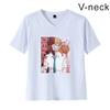 Camiseta unisex informal de verano con cuello en V y manga corta con estampado periférico Chita para hombre de motosierra 2023