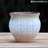 Vaso de Flores Carnudo de Grande Diâmetro de Cerâmica Grossa Mago de Pilha Velha tamanho pequeno Respirável Boca Redonda Phalaenopsis Vaso de Flores de Plantio Verde Interno