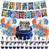 Zootopia 2 Vajilla para Fiesta Platos de Papel de Cumpleaños Banderines Globos Toppers para Pasteles Decoraciones de Fondo Mantel