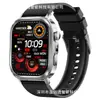 ET573 Llamada Bluetooth ECG Frecuencia Cardíaca Oxígeno en Sangre Temperatura Corporal Monitoreo del Sueño Podómetro Multideporte Reloj Inteligente