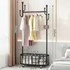 Arara de chão para quarto, varanda móvel, sala de estar da casa, varal de roupas moderno e luxuoso, cabide simples