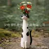 Vaso de Gato Peculiar para Novo Produto da Amazon Transfronteiriço, um Vaso de Flores em Formato de Gato Unicamente Moldado para Decoração de Casa