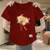 Camiseta de manga corta de marca con sobrestock de comercio exterior transfronterizo para mujeres y madres, top nuevo a la moda y juvenil de estilo chino