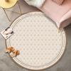 Alfombra Redonda Oficina Silla de Computadora Felpudo Estudio Hogar Gaming Silla Giratoria Almohadilla para Pies Alfombrilla Antideslizante Transfronterizo Amazon