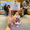 Llavero Auténtico de Stitch Compañero Juguetón Pinza para Nariz Pequeña Clip de Dibujos Animados Lindo Souvenir Regalo para Pareja