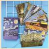Postal de punto arte creativo serie Van Gogh pintura tarjeta de bendición mayoreo tarjeta de mensaje exquisita tarjeta de felicitación DIY