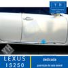 Adequado para 11 tipos de Lexus IS250 modificado saia lateral de aço inoxidável anti-colisão tira anti-riscos