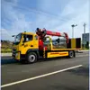 Grúa Plana Grande Foton Aoling Hornet con Estructura de Plataforma Reforzada para Rescate en Carretera y Transporte de Vehículos Accidentados