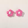 Mori colorido hilo de algodón hecho a mano ganchillo flor puff accesorios diy sombrero bolsa accesorios accesorios material al por mayor