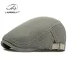 Boina para Mujer, Estilo Delgado de Verano, Gorra de Béisbol Transpirable de Malla Hueca para Hombre, Gorra Lisa Retro Coreana para Protección Solar, Gorra de Visera