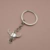 Xiyin Temu AliExpress Amazon Explosions Jewelry Llavero con colgante de cabeza de vaca simple