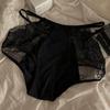 Bragas de Encaje con Estampado de Leopardo para Mujer, Sin Costuras, Entrepierna de Algodón Puro, Cintura Media, Levanta Glúteos, Tallas Grandes, Bikini Triangular Sexy, Estilo Delgado de Verano