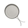 Sartén de titanio puro para exteriores de 0,5 l, vajilla para acampar, utensilios de cocina para exteriores, sartén portátil para acampar, plato de fruta para el hogar