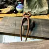 Nova Presilha de Sândalo Bordada com Fio de Ouro Estilo Chinês, Presilha de Madeira Esculpida, Acessório de Cabelo Hanfu, Presilha Estilo Antigo, Presilha de Alta Qualidade para Penteados