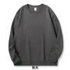 Moletom Amazon transfronteiriço 230g algodão penteado pesado, unissex, corte solto, ombro caído, moletom casual básico