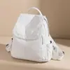 Mochila de Cuero Lavado Estilo Nuevo para Mujer, Mochila de Cuero Suave Lavado, Bolso de Mujer, Mochila de Viaje, Bolsa Casual de Gran Capacidad para Universidad y Escuela