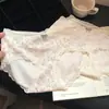 Pantaletas de Algodón Puro Suave Estilo Japonés con Dibujos Florales para Mujer 10A Encaje Cintura Media Entrepierna Amplia Completamente de Algodón Pantaletas para Mujer