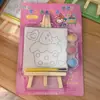 Pequeño pintor sanliou patrón de dibujos animados ejercicio de pintura manual para niños habilidad manual para niños rompecabezas venta caliente