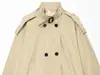 Venta al por mayor 2026 Verano Nuevo Estilo Europeo y Americano Ropa de Mujer Cuello Alto Estilo Capa Abrigo Holgado 9541
