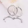Pendientes de Moda Europeos y Americanos Pendientes de Pareja para Hombres Estilo Coreano Distinctivo Tendencia Hebilla de Oreja para Hombres Anillo de Oreja Circular de Estrella