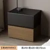 Mesita de noche sin formaldehído para uso doméstico, Gabinete de noche de arte en hierro para dormitorio, Pequeño gabinete de cajones de almacenamiento inteligente de acero, Gabinete de almacenamiento de lujo ligero