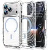 Funda magnética de onda estilo Ins adecuada para iPhone 17 Pro Max, funda simple para teléfono iPhone 16