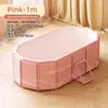 Bañera para Bebé Modelo Nuevo Transfronteriza, Piscina para Bebé sin Inflar, Bañera Plegable Integrada, Se Puede Acostar o Sentar, Tina de Baño para el Hogar