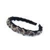 Diadema Coreana Nuevo Estilo Encaje Perla Lazo Simple Exquisita Moda Diadema Encaje Plisado Pinza para el Cabello Accesorios para el Cabello