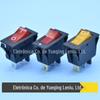 Interruptor em Forma de Barco Kcd3 Interruptor Basculante de Slot de Cartão Duplo 3 Pinos Interruptor de Alimentação de 2 Velocidades com Luz 16A Interruptor de Linha