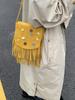Bolso Pequeño Retro Mate de Otoño para Mujer 2026 Nueva Moda Diseño de Nicho Bolso para Teléfono Móvil Bolso Cruzado Casual de Hombro