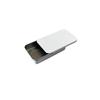 Exclusivo transfronteiriço para caixa de ferro USB caixa de estanho fosca pequenos acessórios acessórios caixa de armazenamento de mesa caixa de folha de flandres para cartão presente