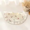 Babeiro de Renda Fina de Algodão Puro Classe A, Gaze Macia, Versátil 360 Graus, Toalha de Baba para Bebê