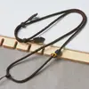 Cuerda Trenzada para Collar con Hojas de Oro DIY Cordón de Buda de Jade Dorado Cuerda Suave para Colgante con Nudo de Transferencia de Hilo Dorado Hecho a Mano