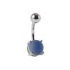 Comercio electrónico transfronterizo nuevo acero inoxidable cuatro garras color caramelo ojo de gato esmerilado piercing ombligo Amazon eBay AliExpress