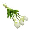Flores Artificiais Realistas de Alta Qualidade, Tulipas de Borracha Macia, Arranjos Florais de Alta Qualidade, Decoração Cruzada de Látex de Alta Qualidade, Sensação de Hidratação