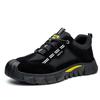 Zapatos Populares de Protección Laboral Dinggu para Hombre, Anti-Golpes, Anti-Perforación, Aislamiento Ligero, Zapatos de Seguridad, Punteras de Acero, Cómodos Zapatos de Trabajo al por Mayor