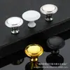 Manija Redonda de Acero Inoxidable con Forma de Hongo Estilo Europeo para Puerta de Armario, Cajón, Gabinete, Puerta de Gabinete de Té, Manija Minimalista Moderna