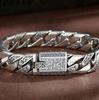 Pulseira de junco Xiangxu Tang punk despojada moda coreana pulseira de casal com gravação presente para namorado vendas diretas da fábrica