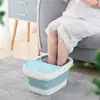 Cubo Plegable para Baño de Pies con Tapa, Tina de Plástico para Baño de Pies, Cubo Espesado para Baño de Pies, Tina para Baño de Pies, Tina de Baño de Pies con Masaje y Tapa
