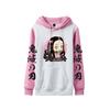 Suéter con capucha informal de moda de primavera para hombre y mujer con estampado periférico de Demon Slayer Ghost Blade de Anime