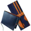 Billetera de Hardware Nueva Transfronteriza Color Contrastante para Hombres y Mujeres Billetera para Monedas de Cuero Genuino Amazon Cartera Corta de Cuero Antirrobo