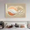 Nueva Pintura Decorativa de Cabecera de Dormitorio de Lujo Ligero y Elegante Estilo Chino, Pintura Decorativa de Fondo Cálida y Propicia para el Hogar