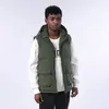 Nuevo Chaleco de Algodón para Hombre Otoño/Invierno 2025, Chaleco con Capucha de Corte Holgado, Elegante y Moderno, Chaleco Cálido para Adolescentes